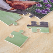 Happy Chicken Garden  ジグソーパズル (側面)