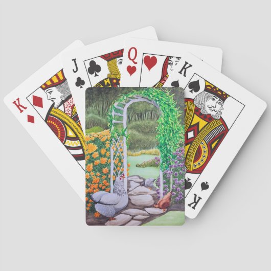 Happy Chicken Garden  トランプ (裏面)