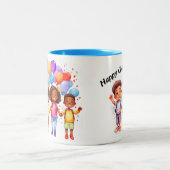 Happy Children's Day ツートーンマグカップ (中央)
