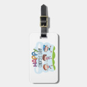 Happy Childrens Day Kids Celebration ラゲッジタグ (正面縦)