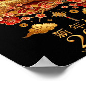 Happy Chinese Lunar New Year Of The Horse 2026  ポスター (角)