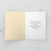 Happy Chinese New Year Chinese Dragon with Coin カード (内部)