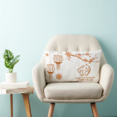 Happy Chinese New Year (Tiger) ランバークッション (椅子)