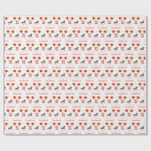 Happy Chinese new year white ラッピングペーパー (フラット)