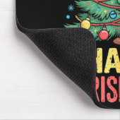 Happy Chrismukkah Holiday Christmas And Hanukkah S マウスパッド (コーナー)