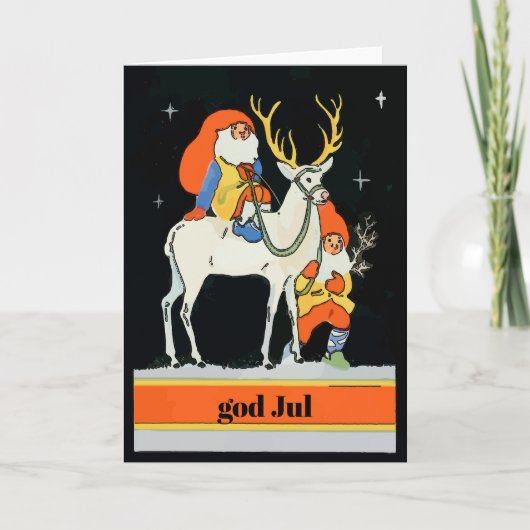 Happy Christmas、あいさつ文で言語を変更 シーズンカード (正面)