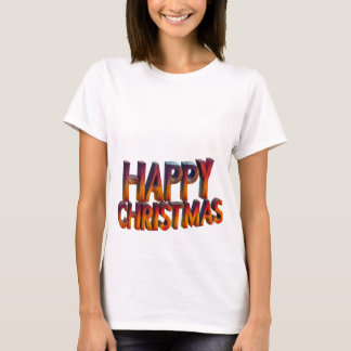 Happy Christmas:フェスティバルの喜び Tシャツ