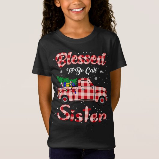 Happy Christmas 賛美 to be Call Sister Tシャツ (正面)