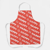 HAPPY Christmas Apron エプロン (正面)