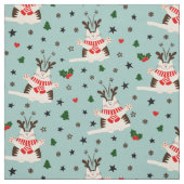 Happy Christmas Cats -クリスマス ファブリック (見本)