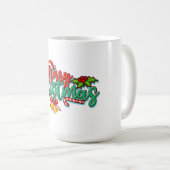 happy christmas day コーヒーマグカップ (正面右)