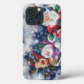 Happy Christmas Friends iPhoneおもしろいケース Case-Mate iPhoneケース (裏面)