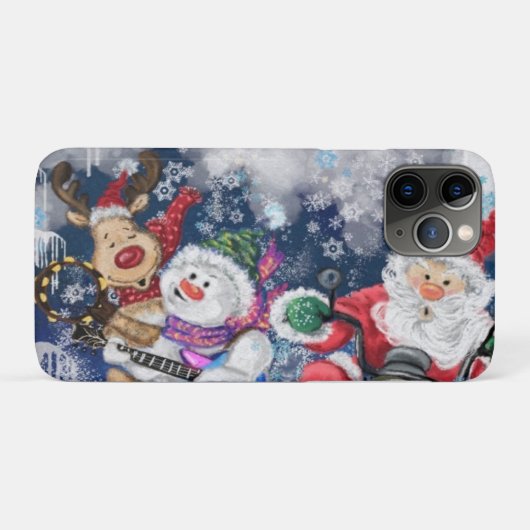 Happy Christmas Friends iPhoneケース Case-Mate iPhoneケース (裏面(横))