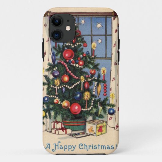 Happy Christmas iPhone5ケース Case-Mate iPhoneケース (裏面)