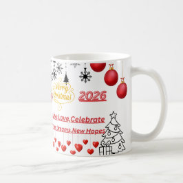 Happy Christmas Mug – Festive Holiday Coffee Cup コーヒーマグカップ
