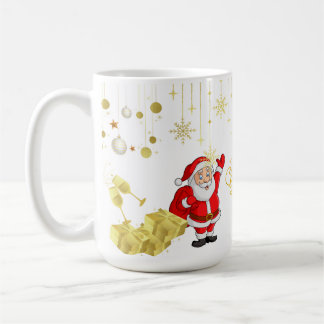 Happy Christmas & New Year Mug コーヒーマグカップ