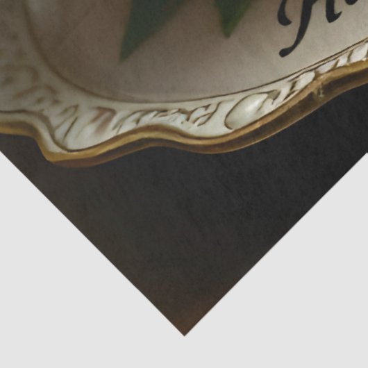 Happy Christmas Rose Flowers Bouquet Decoupage  薄葉紙 (詳細)