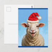 happy christmas sheep – 更新 ポストカード (正面/裏面)