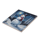 Happy christmas snowman タイル (側面)