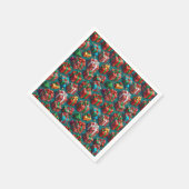 Happy Christmas wrapped gifts 10 - Paper Napkins スタンダードカクテルナプキン (角)