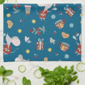 Happy Christmouse キッチンタオル (折り畳み)