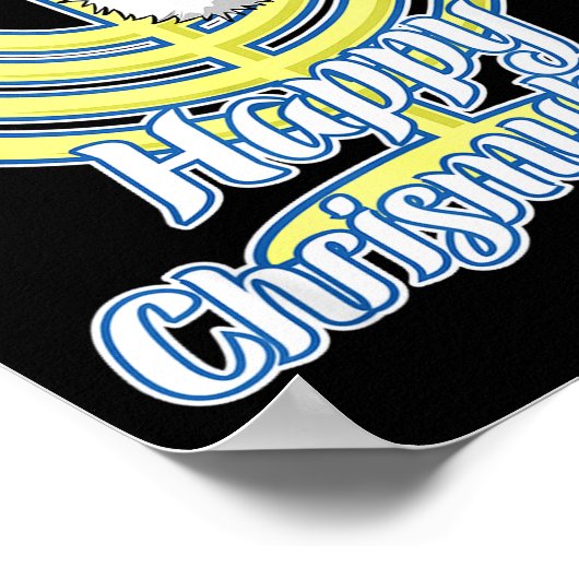 Happy Christmukkah Hanukkah Christmas ポスター (角)