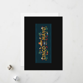 Happy Cinco de May Greeting Card シーズンカード