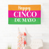 Happy Cinco De Mayo  横断幕 (インサイチュ)