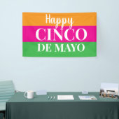 Happy Cinco De Mayo  横断幕 (トレードショー)