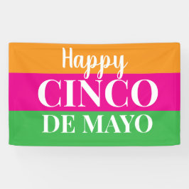 Happy Cinco De Mayo  横断幕