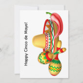 Happy Cinco de Mayo Greeting Card シーズンカード (正面)