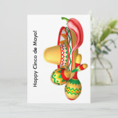 Happy Cinco de Mayo Greeting Card シーズンカード (スタンド正面)