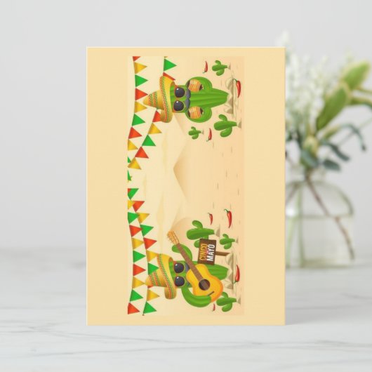 Happy Cinco de Mayo Greeting Card シーズンカード (スタンド正面)