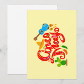 Happy Cinco de Mayo Greeting Card シーズンカード (正面/裏面)