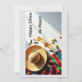 Happy Cinco de Mayo Greeting Card シーズンカード (正面)