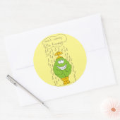 Happy Circleスタンプを心配するな ラウンドシール (封筒)