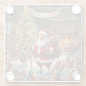 Happy Cluckmas, Glass Coaster ガラスコースター (裏面)