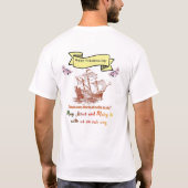 Happy Columbus Day T-Shirt  Tシャツ (裏面)