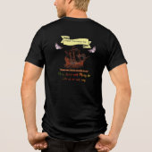 Happy Columbus Day Tri-Blend T-Shirt トライブレンドTシャツ (裏面)