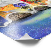 Happy Conmes Christmasポスター フォトプリント (角)