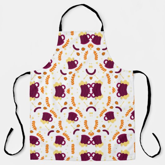 Happy Cooking Colors エプロン (正面)