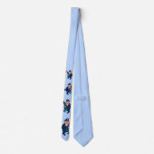 happy cop print tie  ネクタイ (裏面)