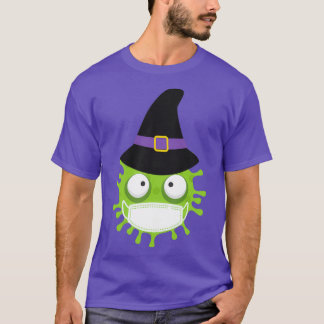 Happy Coronaween Halloween 2020 Coronavirus Witch  Tシャツ