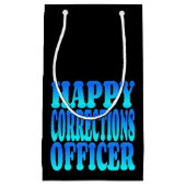 Happy Corrections Officer スモールペーパーバッグ (正面)