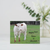 Happy Costs新しい住所/住所の変更 案内ポストカード (スタンド正面)