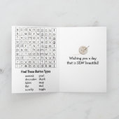 Happy Count Your Buttons Day | October 21st カード (内部)