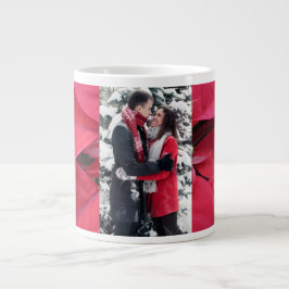 Happy Couple Jumbo Poinsettia Mug ジャンボコーヒーマグカップ