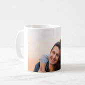 Happy Couple Photo classic mug- Personalized  コーヒーマグカップ (正面左)