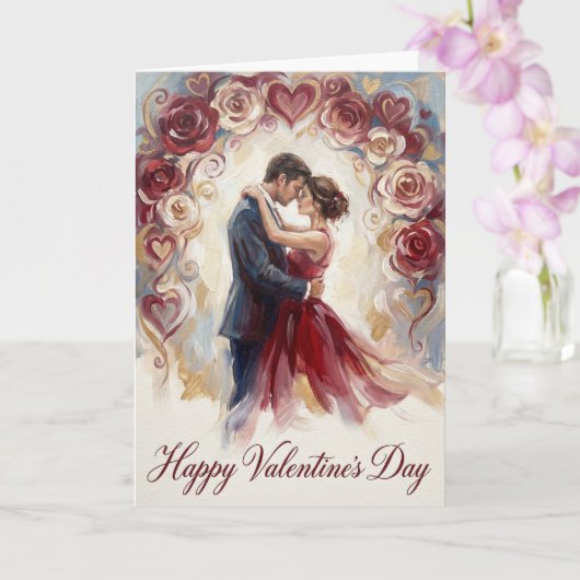 Happy Couple Valentine Card カード (蘭)