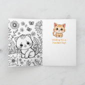 Happy Cuddle Kitten Day - March 23rd カード (内部)